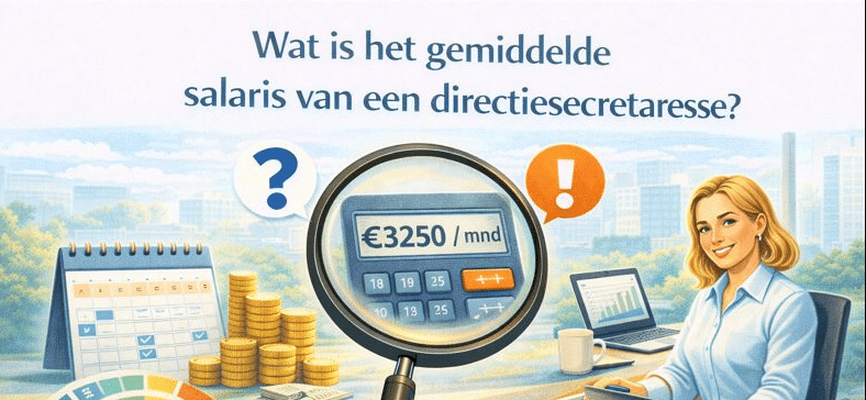 Wat is het gemiddelde salaris van een directiesecretaresse?